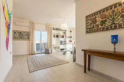 Area soggiorno di Elafi Penthouse