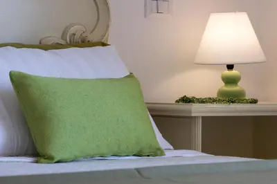 Letto o letti in una camera di Elafi Penthouse