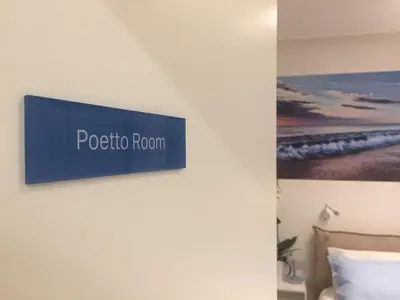 Letto o letti in una camera di Atticobianco B&B