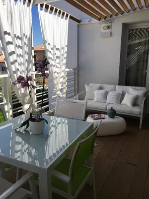 Area soggiorno di A gem apartment with terrace