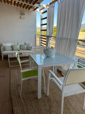 Balcone o terrazza di A gem apartment with terrace