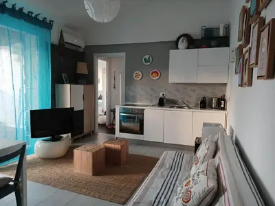 Cucina o angolo cottura di A gem apartment with terrace