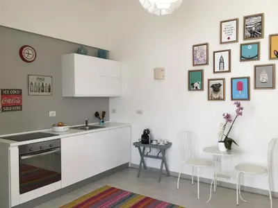 Cucina o angolo cottura di A gem apartment with terrace