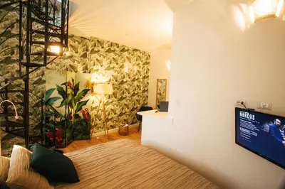 TV o dispositivi per l'intrattenimento presso Stampace Apartments
