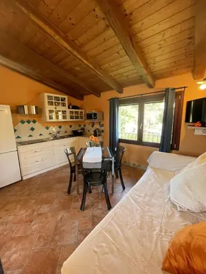 Cucina o angolo cottura di casa ursula a 800 m dal mare