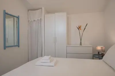 Letto o letti in una camera di Sul Mare Sardegna Villa Eudora