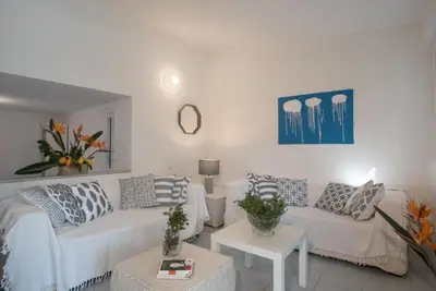 Area soggiorno di Sul Mare Sardegna Villa Eudora