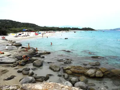 Paesaggio naturale nelle vicinanze della villa
