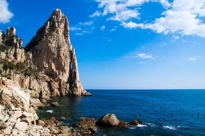 Paesaggio naturale nelle vicinanze della villa