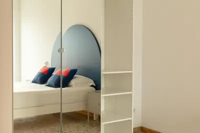 Letto o letti in una camera di Spacebility Airport - self check-in