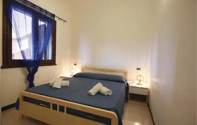 Letto o letti in una camera di Gorgeous Apartment In Costa Rei -Ca-