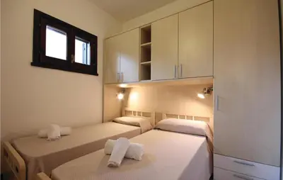 Letto o letti in una camera di Gorgeous Apartment In Costa Rei -Ca-
