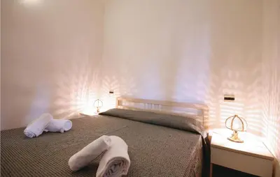 Letto o letti in una camera di Gorgeous Apartment In Costa Rei -Ca-