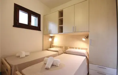 Letto o letti in una camera di Stunning Apartment In Costa Rei -Ca-