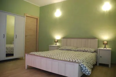 Letto o letti in una camera di Alba Sarda Residence