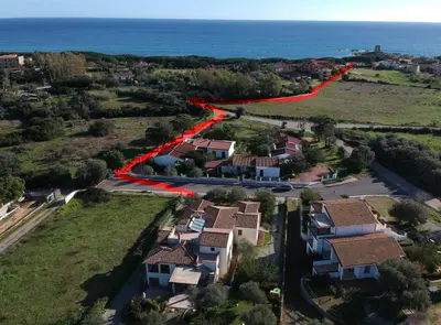 Paesaggio naturale nelle vicinanze dell'appartamento