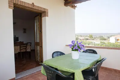 Balcone o terrazza di Appartamenti Torre di Barì