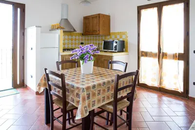 Cucina o angolo cottura di Appartamenti Torre di Barì
