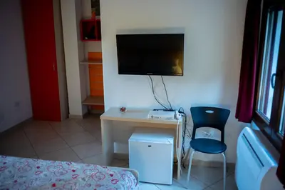 TV o dispositivi per l'intrattenimento presso Guesthouse Casavasco