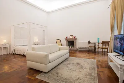 TV o dispositivi per l'intrattenimento presso Residenze al Castello