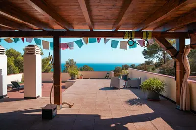 Paesaggio naturale nelle vicinanze del bed & breakfast