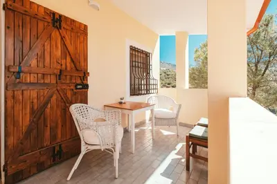Balcone o terrazza di Villa Bella Salmagi - Surya Sardinia Holidays & Yoga