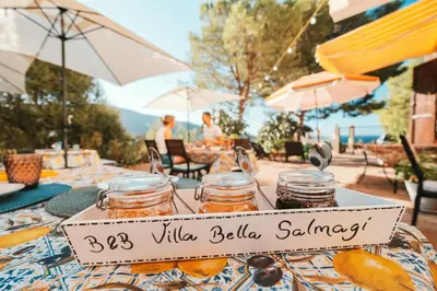 Paesaggio naturale nelle vicinanze del bed & breakfast