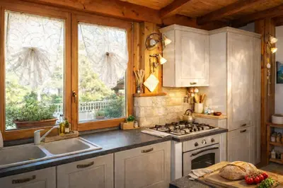 Cucina o angolo cottura di Casa Vacanze Paola