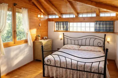 Letto o letti in una camera di Casa Vacanze Paola