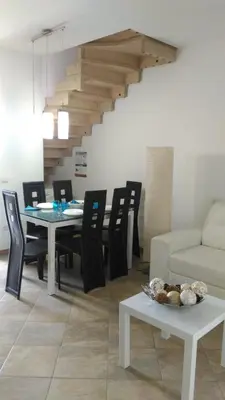 Area soggiorno di Casa Rubina