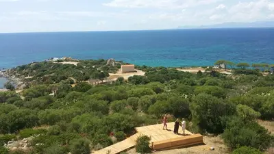 Paesaggio naturale nelle vicinanze della casa vacanze