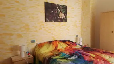 Letto o letti in una camera di B&B Sa Pintadera