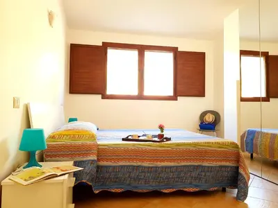 Letto o letti in una camera di Agriturismo Chiai Francesco