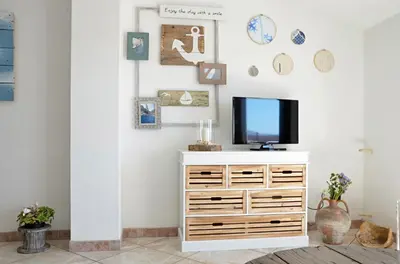 TV o dispositivi per l'intrattenimento presso Anemone Guest House
