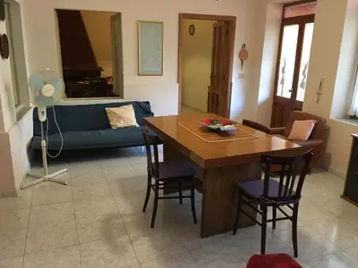 Area soggiorno di Anna Apartment