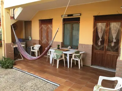 Patio o area all'aperto di Anna Apartment