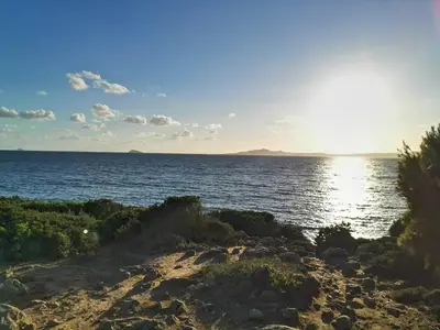 Paesaggio naturale nelle vicinanze della casa vacanze