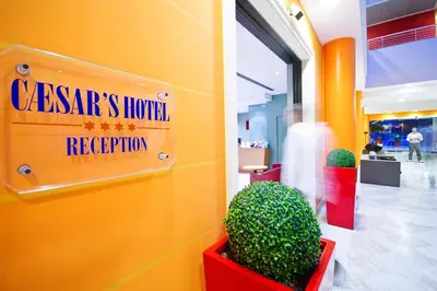 Hall o reception di Caesar's Hotel