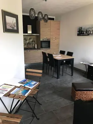Cucina o angolo cottura di Appartamento Rosmarino