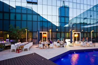 Piscina di UNA HOTELS T Hotel Cagliari o nelle vicinanze