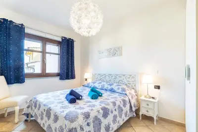 Letto o letti in una camera di Casa Vacanze Pedras