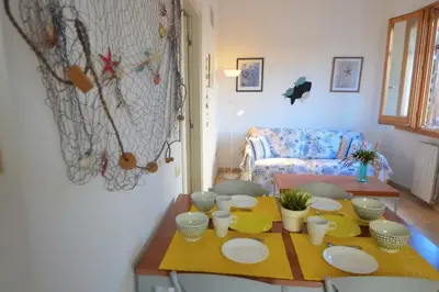 Letto o letti in una camera di Levante beach houses