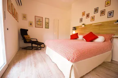 Letto o letti in una camera di Levante beach houses