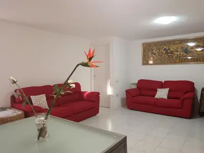 Area soggiorno di Viniola Apartment