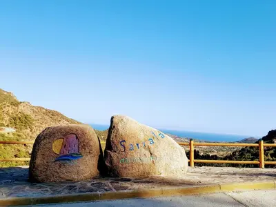 Paesaggio naturale nelle vicinanze della casa vacanze