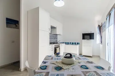 Cucina o angolo cottura di Case Vacanze La Pavoncella