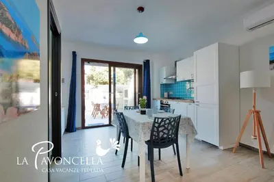 Cucina o angolo cottura di Case Vacanze La Pavoncella