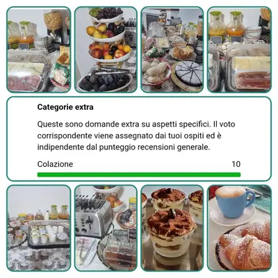 Cibo presso il bed & breakfast o nelle vicinanze