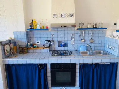 Cucina o angolo cottura di Villa stella di mare