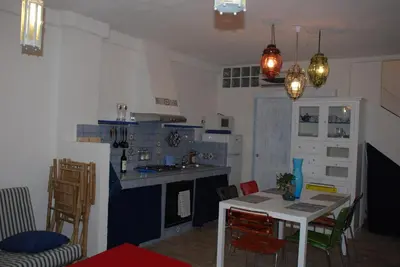 Cucina o angolo cottura di Villa stella di mare